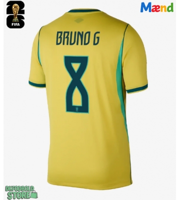 Brasilien Bruno Guimaraes #8 Replika Hjemmebanetrøje VM 2026 Kortærmet